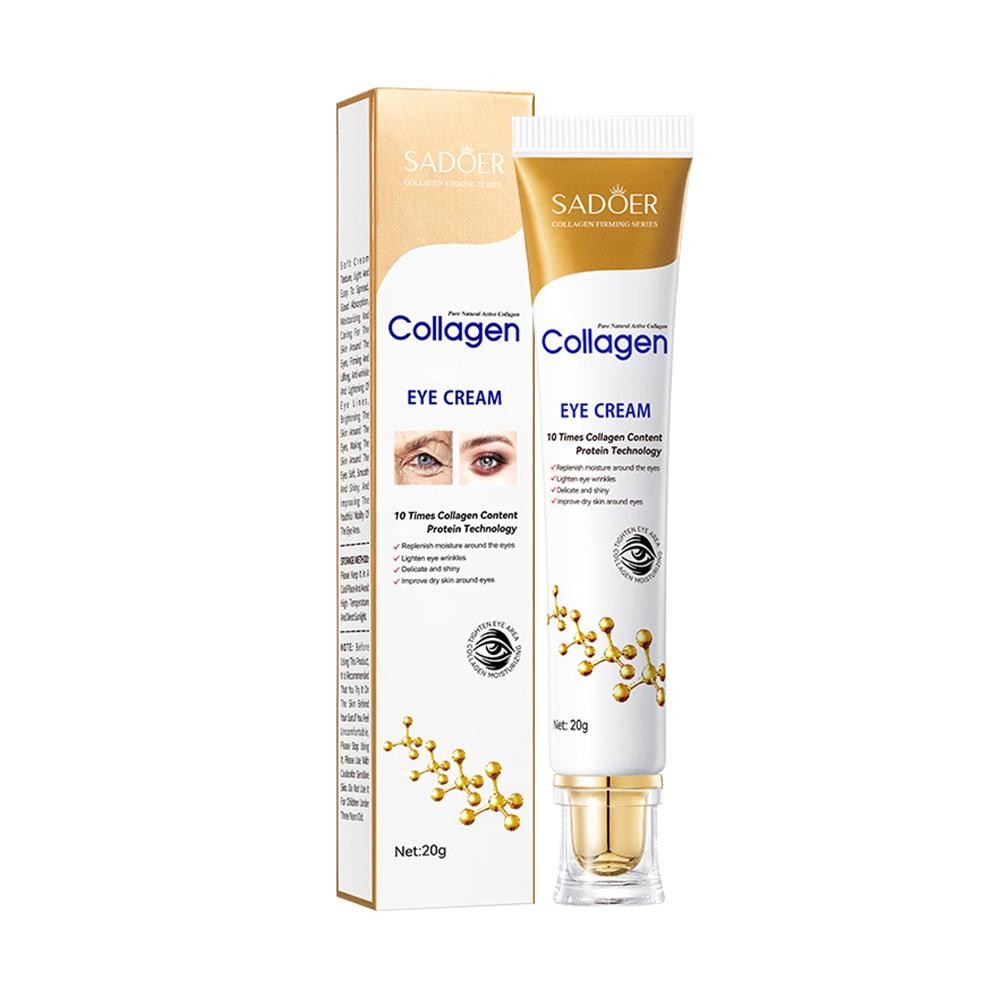 Collagen Anti wrinkle Eye Cream Remove Eye Bags & Dark Circles 1pcs J2K3 R6 P7Z1