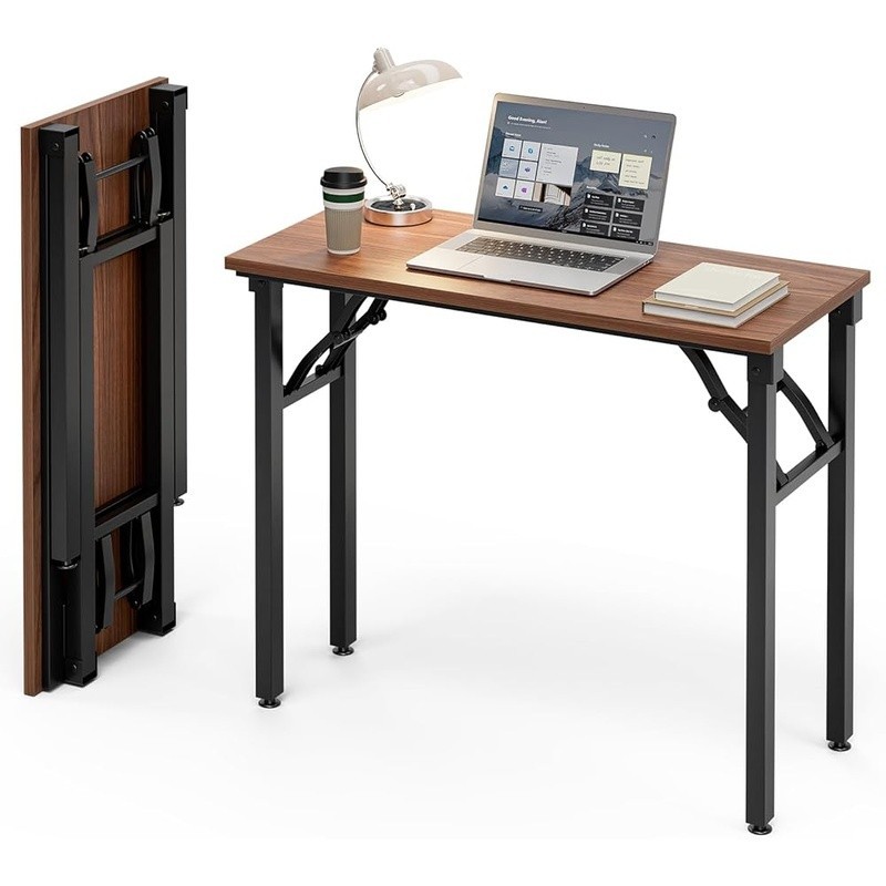 Folding Computer Desk Portable Laptop Table Collapsible Compact Easy Storage