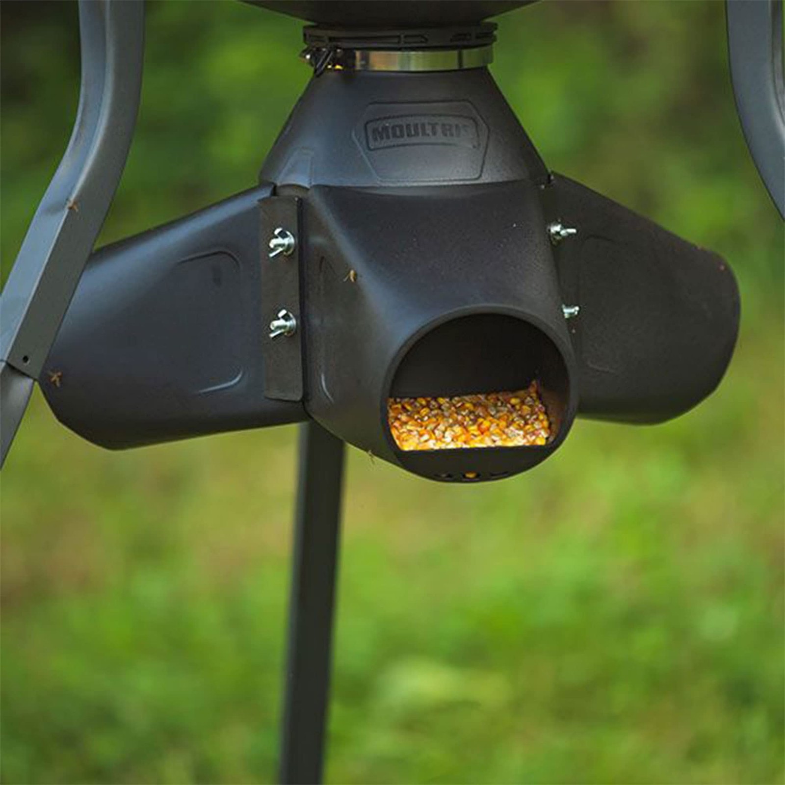 Moultrie Gravity Game Feeder Kit Black Mfg-13338