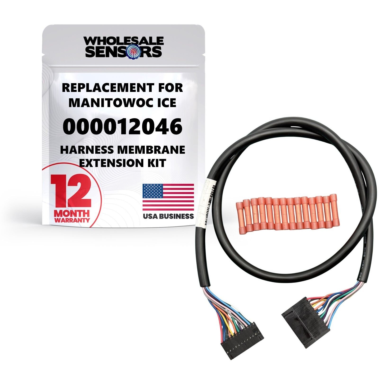 Replacement for Manitowoc Ice 000012046 Harness Membrane Extension Kit