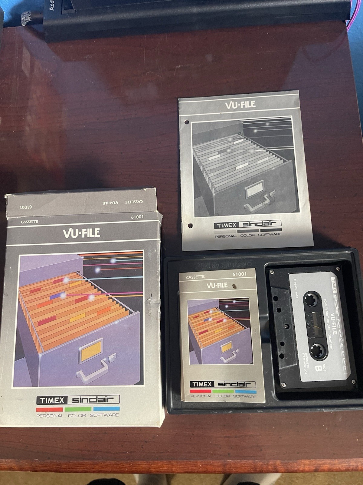 Vintage 1983 Timex Sinclair 2068 Computer, Program Recorder, Printer, & Others