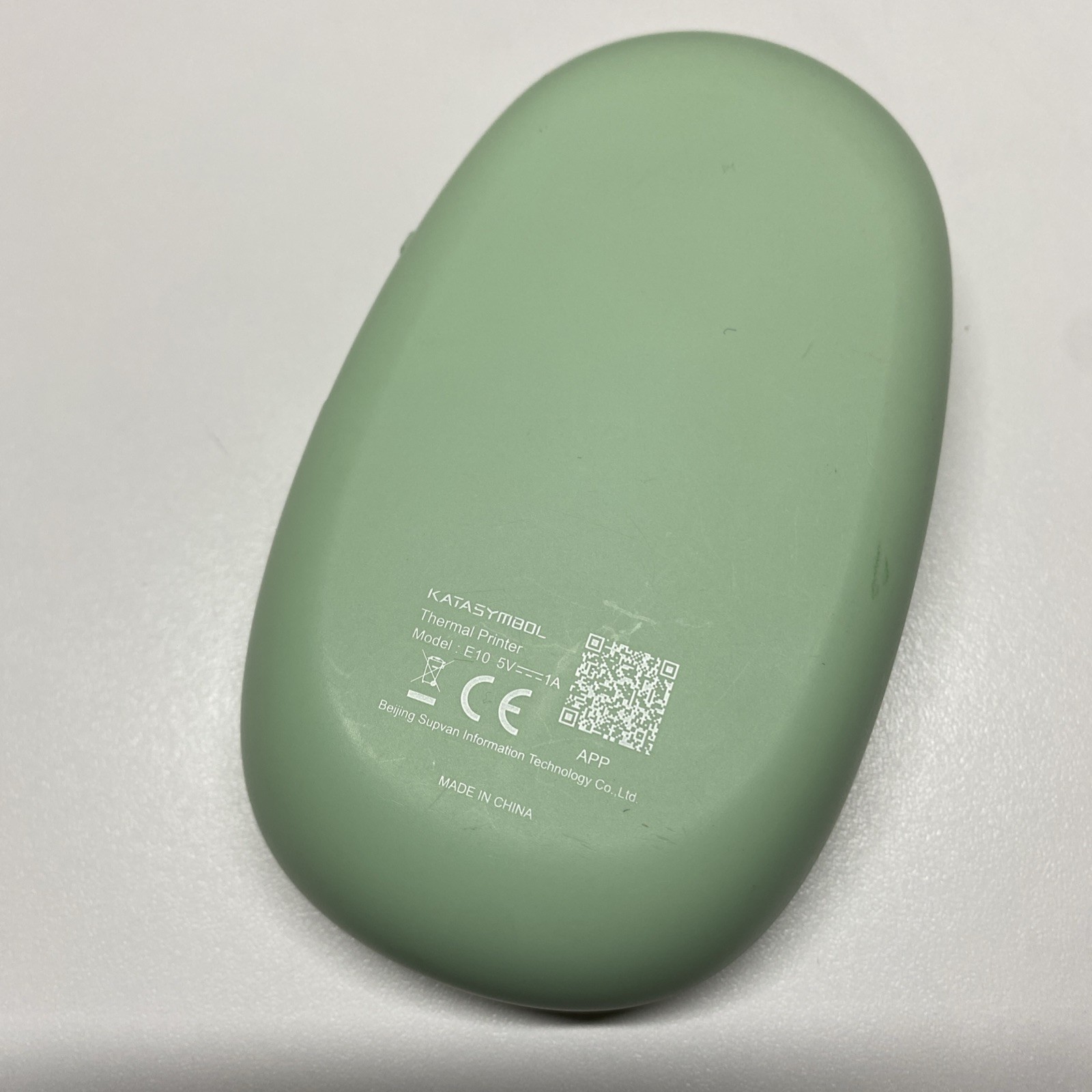 Supvan KATASYMBOL Bluetooth Label Maker E10 Thermal Green+case (without label)