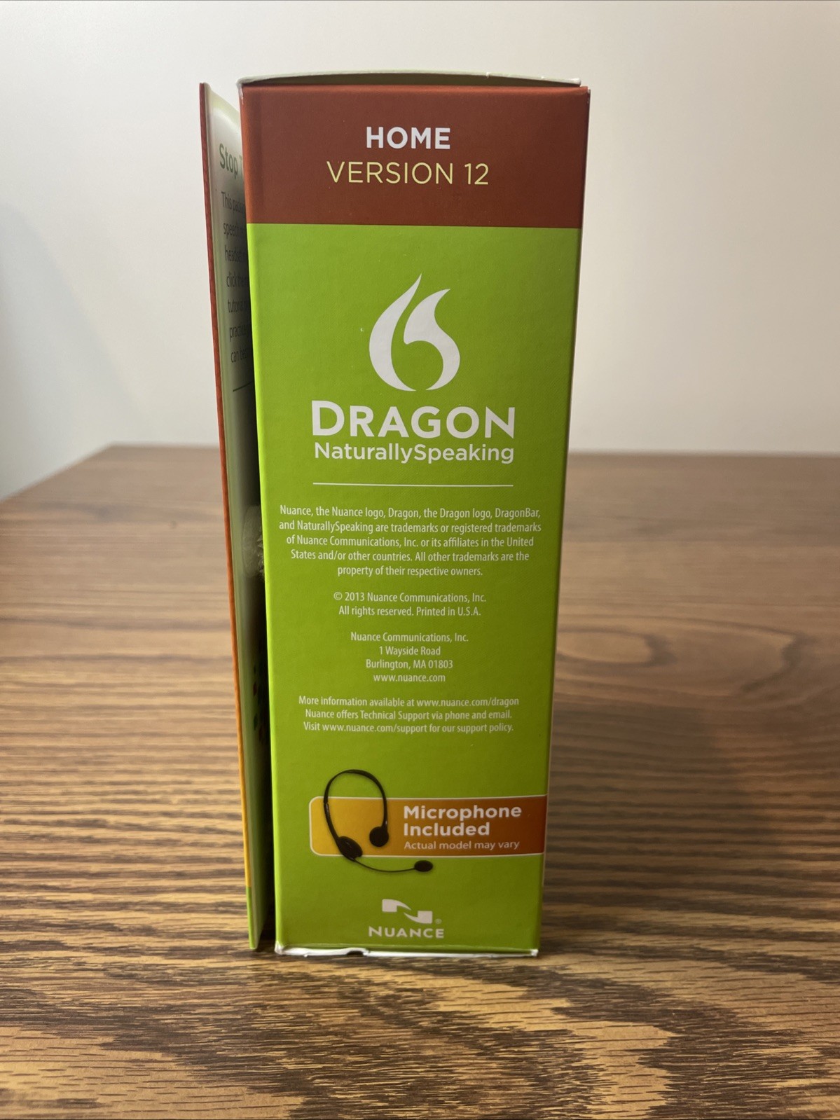 Dragon Naturally Speaking Home Edition Version 12 Speech Recognition Preowned