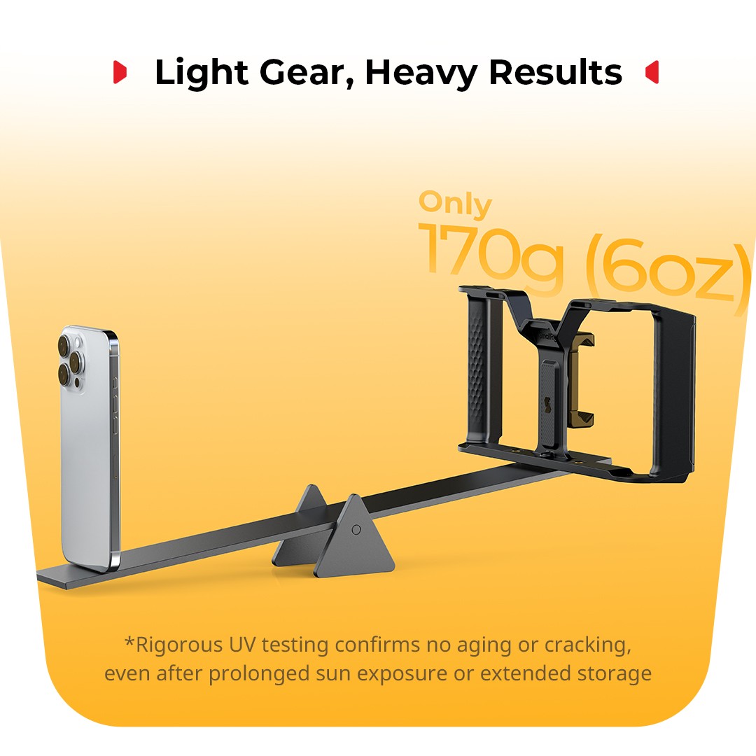 SmallRig IG-01 IntegraGrip Universal Phone Cage with WR-06 Wireless Controller