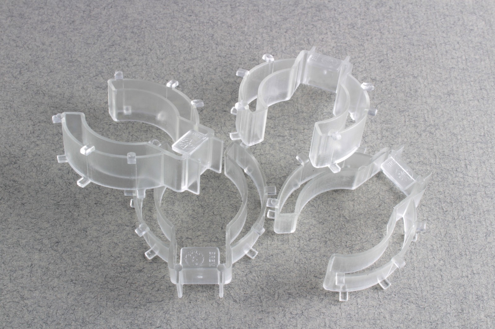 T12 to T8 Tube Holder Adapters, Four Pack