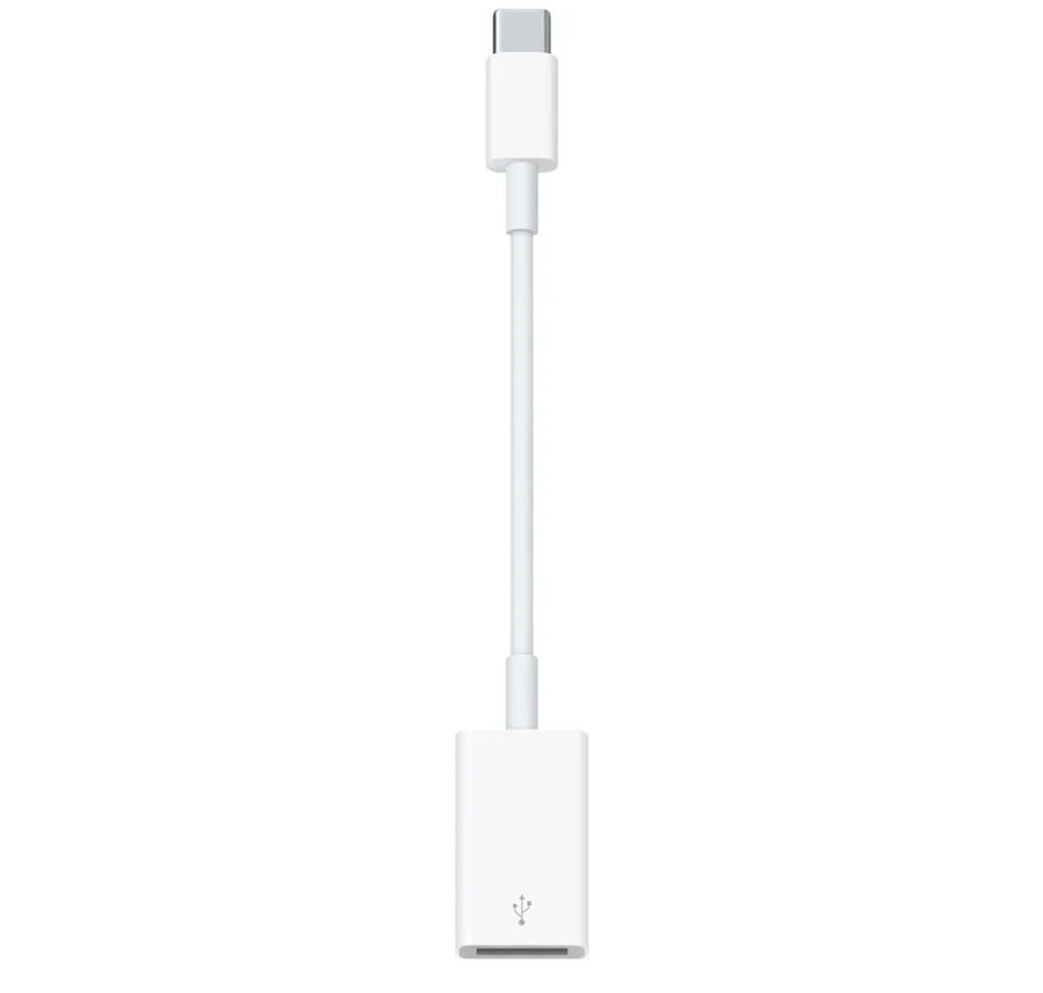 Apple USB-C to USB Adapter A1632 OEM ORIGINAL WHITE MW5L3AM/A -1
