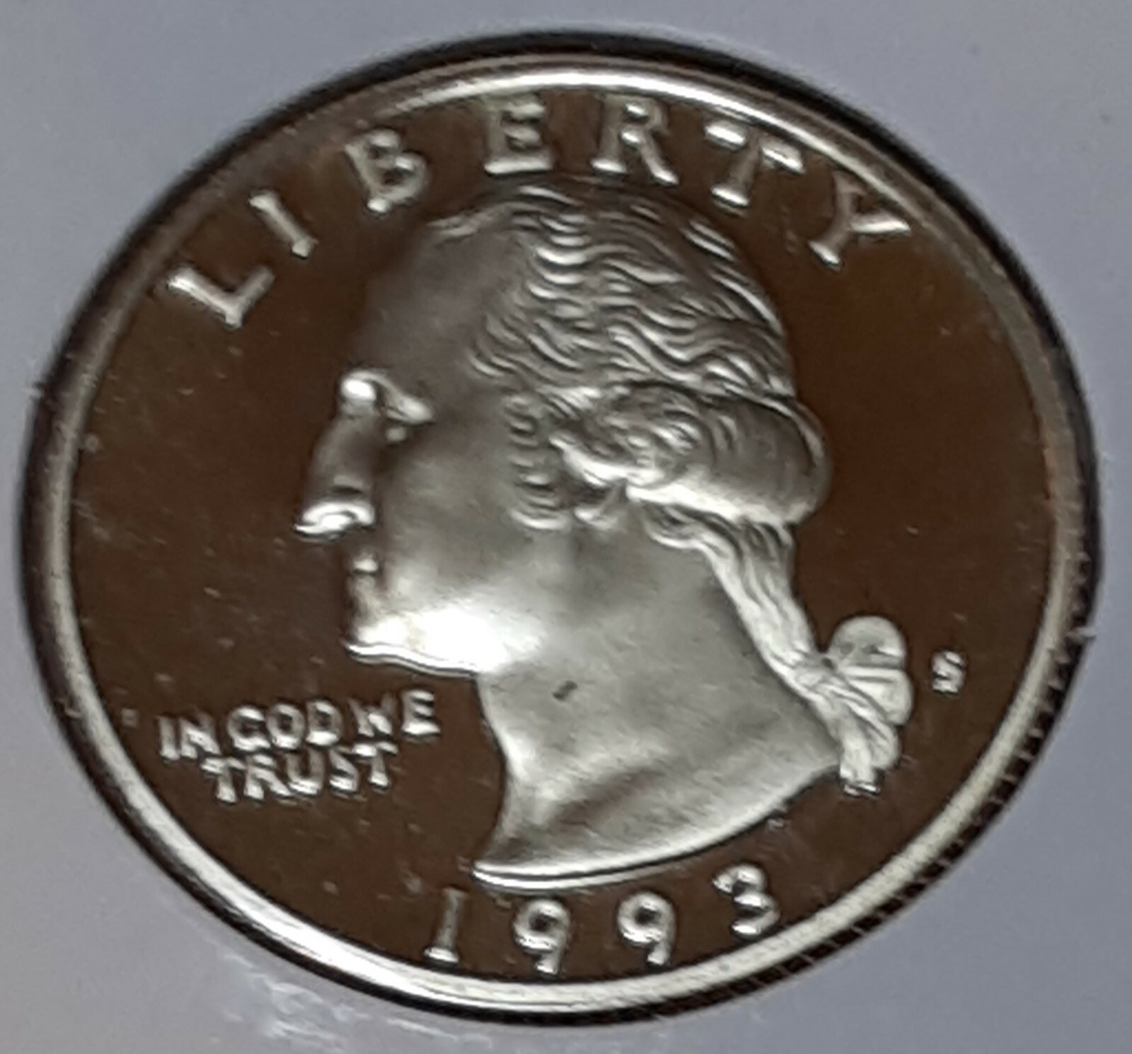 1993 Washington S Quarter - PROOF