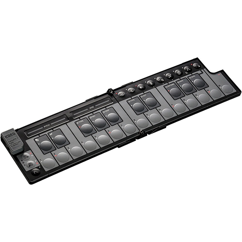 KORG nanoKEY Fold Foldable MIDI keyboard Black LN