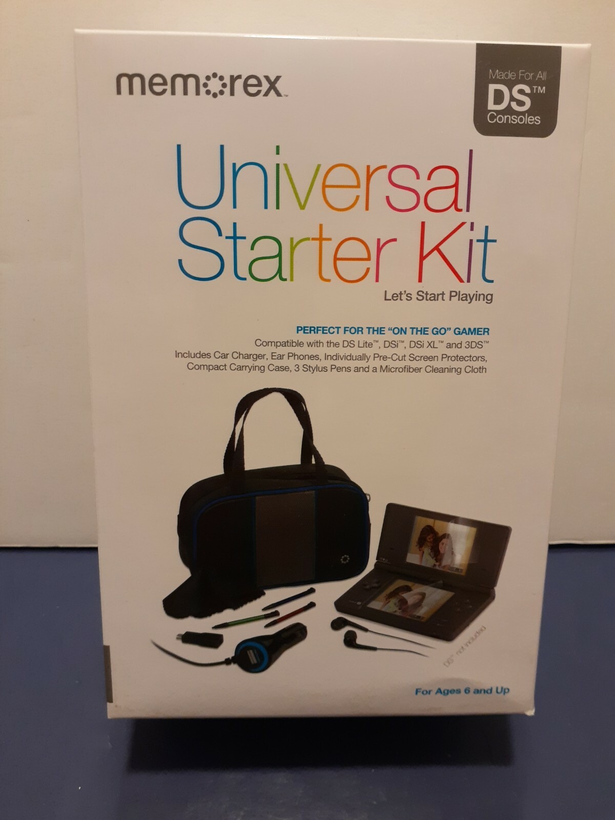New Memorex Universal Starter Kit for All Nintendo DS Consoles Black