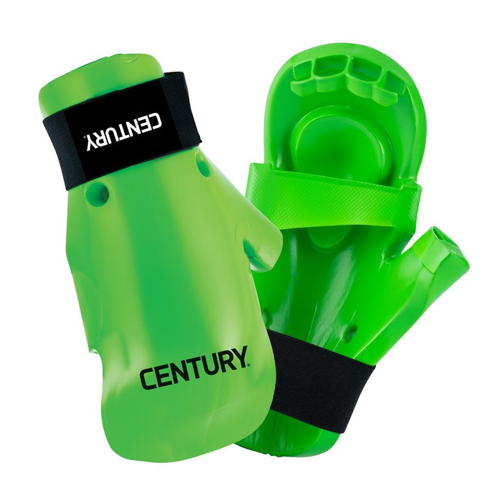 Century Martial Arts Sparring Gloves Neon Green Youth New Karate Tae Kwon Do
