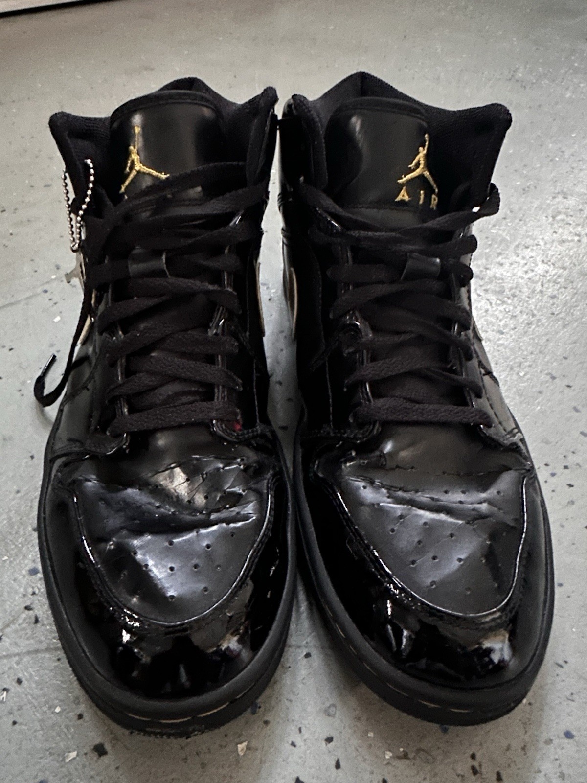 Nike Air Jordan 1 Retro Metallic Gold 2003 Size 12 🔥