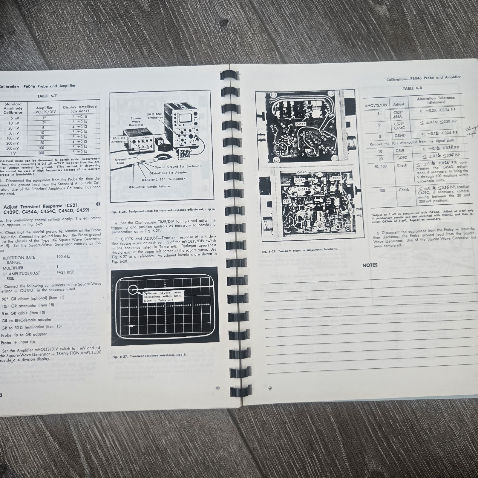 Tektronix Instruction Manual P6046 Probe And Amplifier