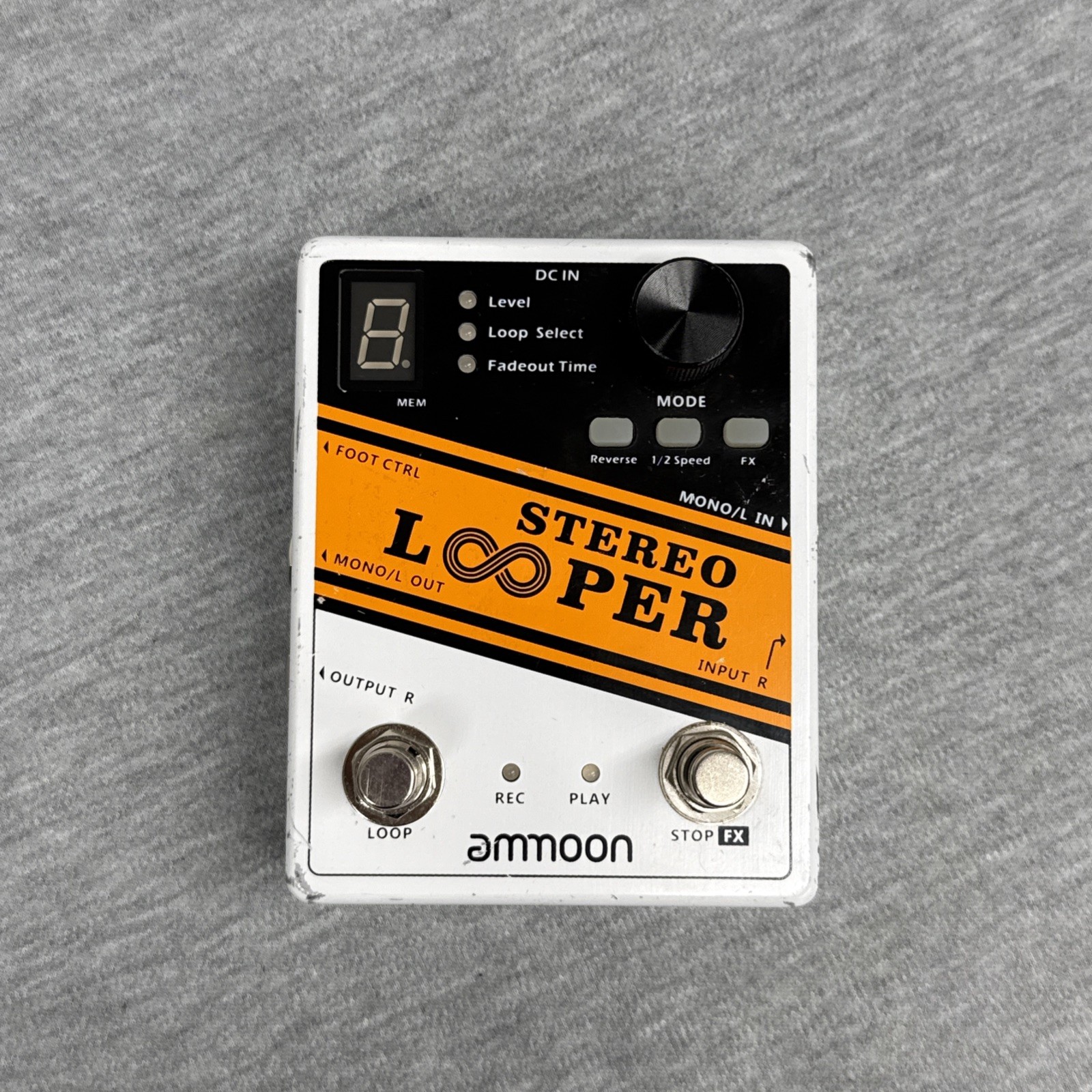 Ammoon Stereo Looper Pedal