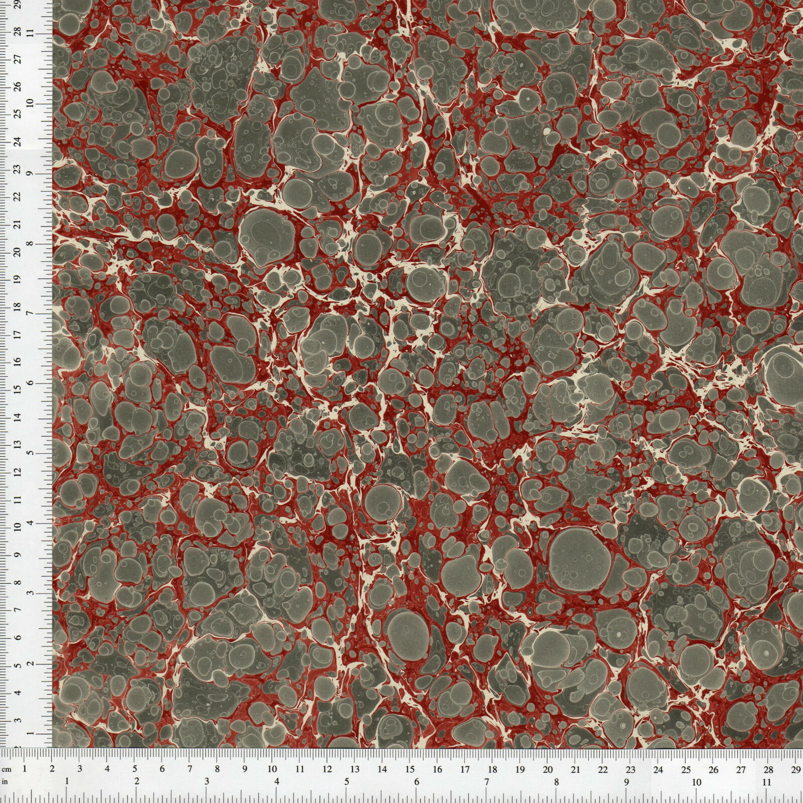 Hand Marbled Paper for Bookbinding and Restoration 48x67cm 19x26in Series c300