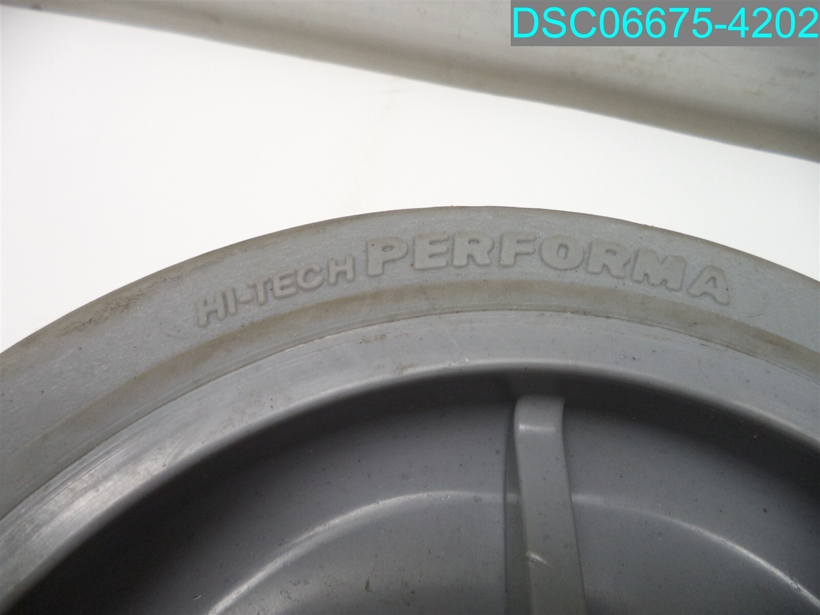 COLSON 8" x 2" Performa Rubber Wheel w/ Ball Bearing