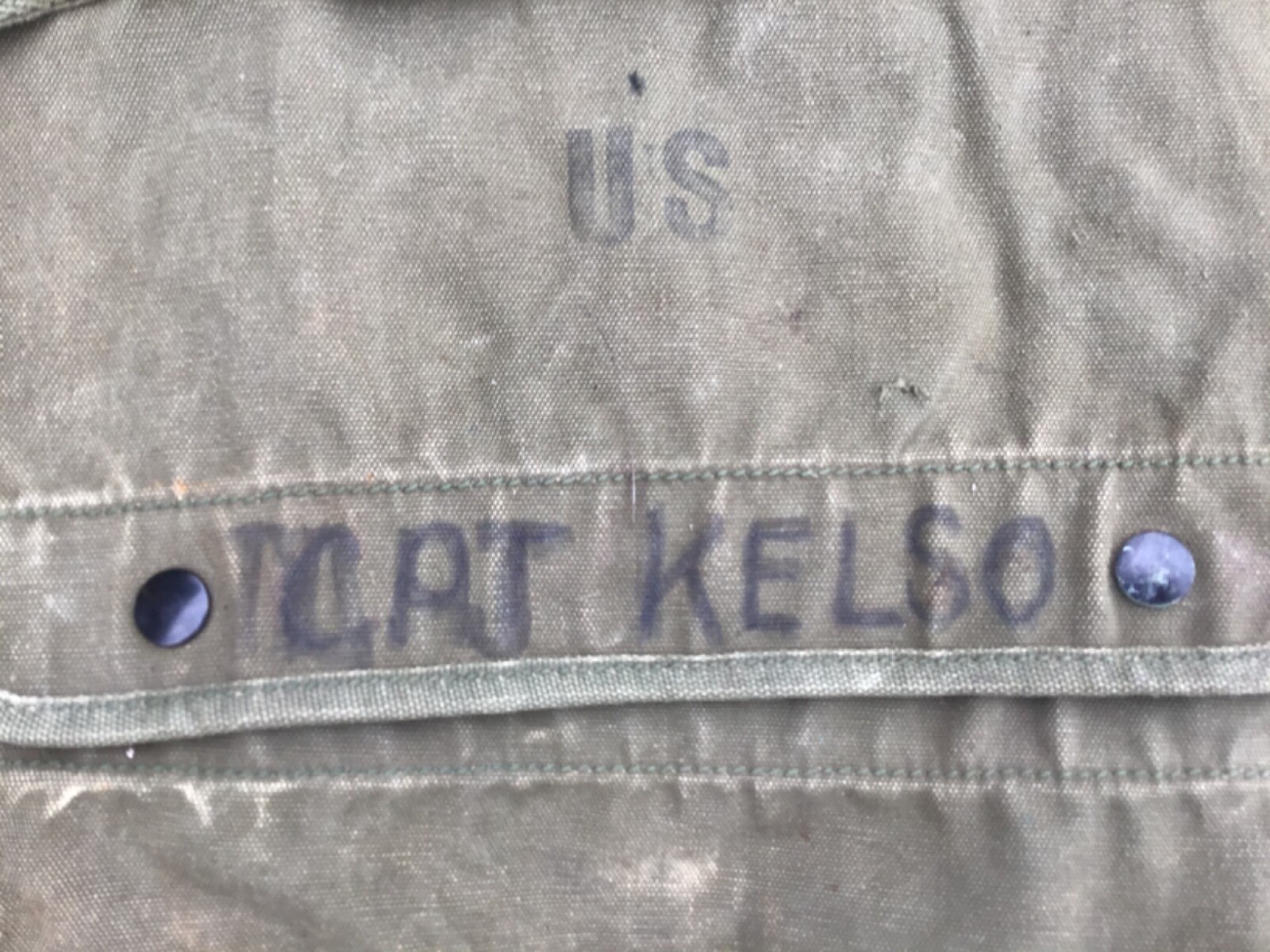 1980 Canvas Map Case