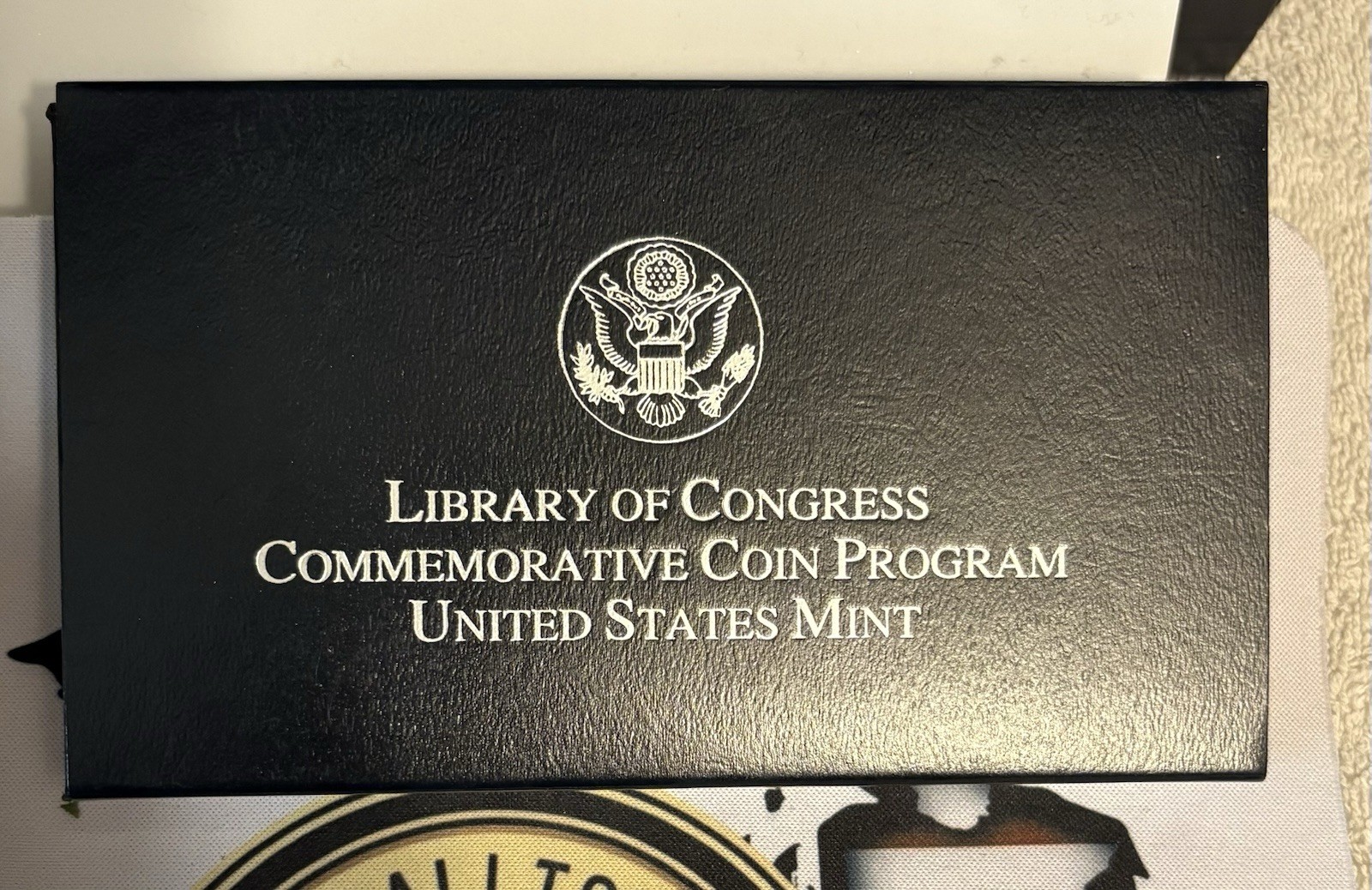 2000 Library of Congress Commemorative US Mint Proof BOX & COA ONLY! No Coin!