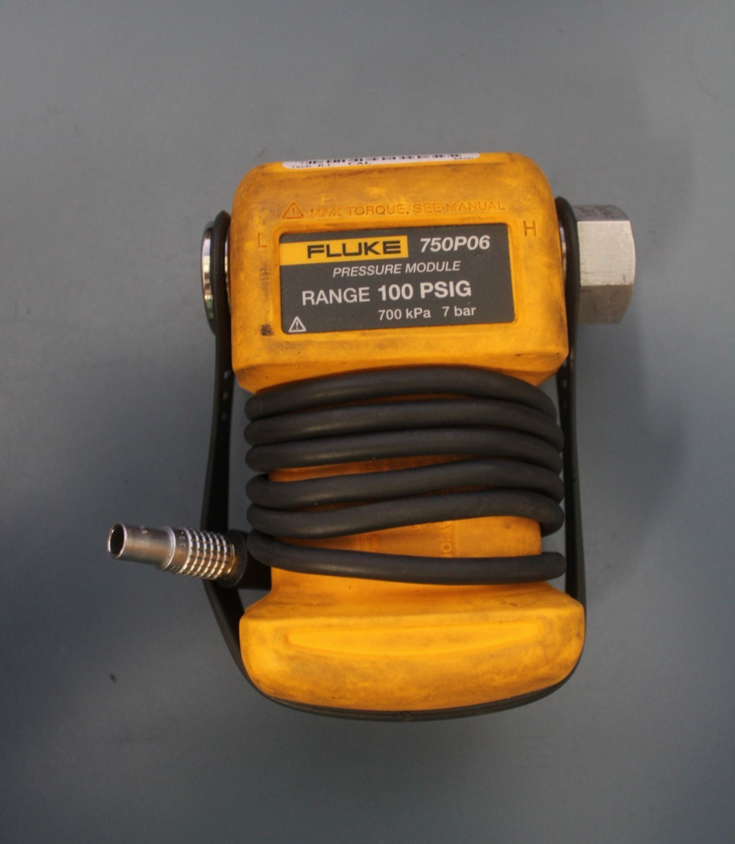 Good Fluke 750P06 100 PSIG 7 Bar Pressure Module BR