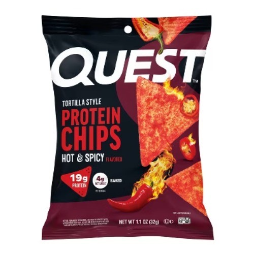 Quest Nutrition Chips Hot & Spicy Tortilla