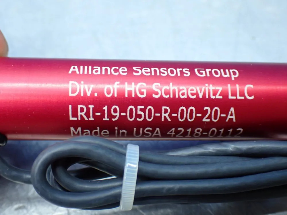 ALLIANCE SENSORS GROUP 2 LINEAR VARIABLE INDUCTIVE TRANSDUCER POSITION SENSORS