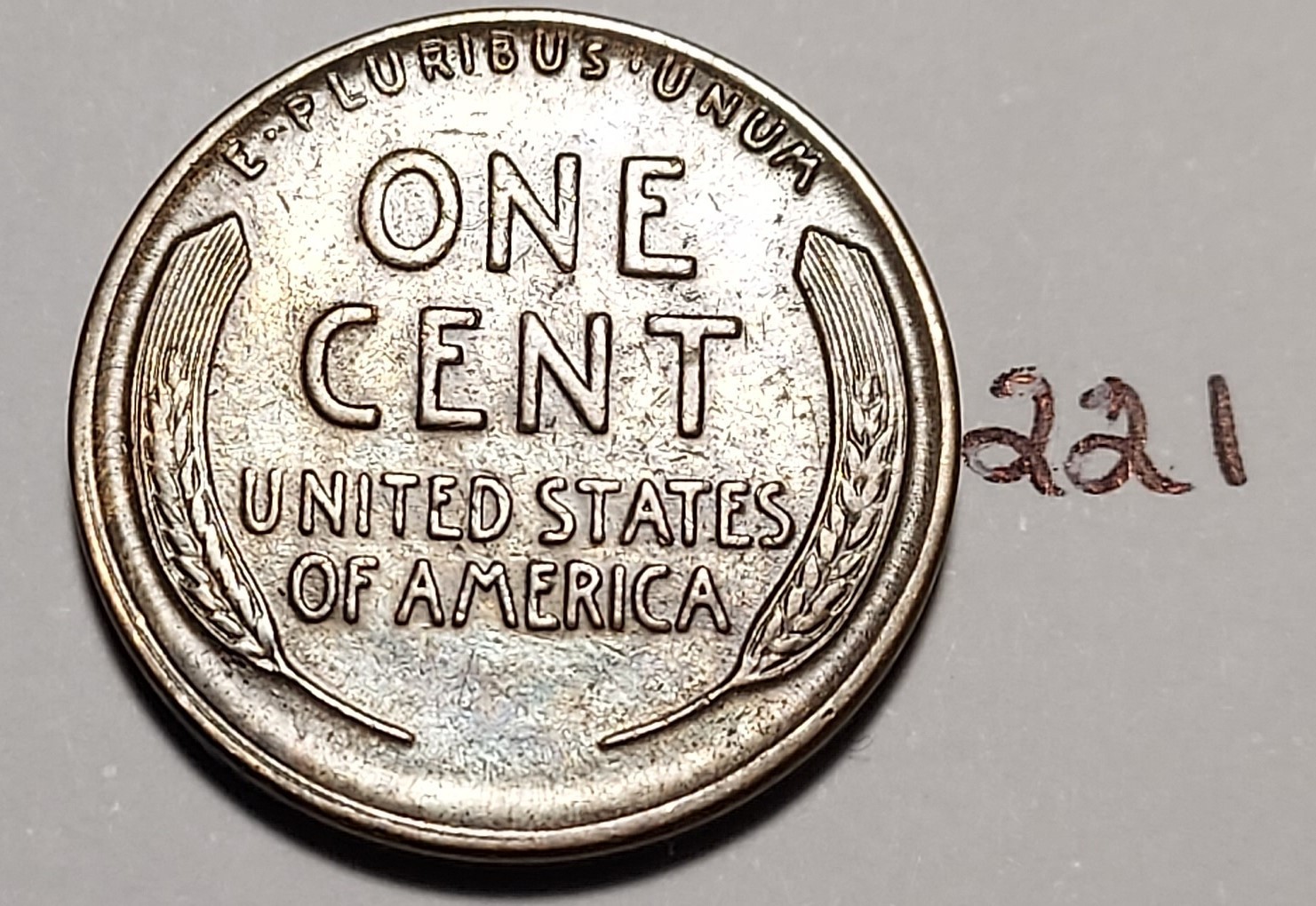 1928-D Lincoln Wheat Cent Extremely Fine #221