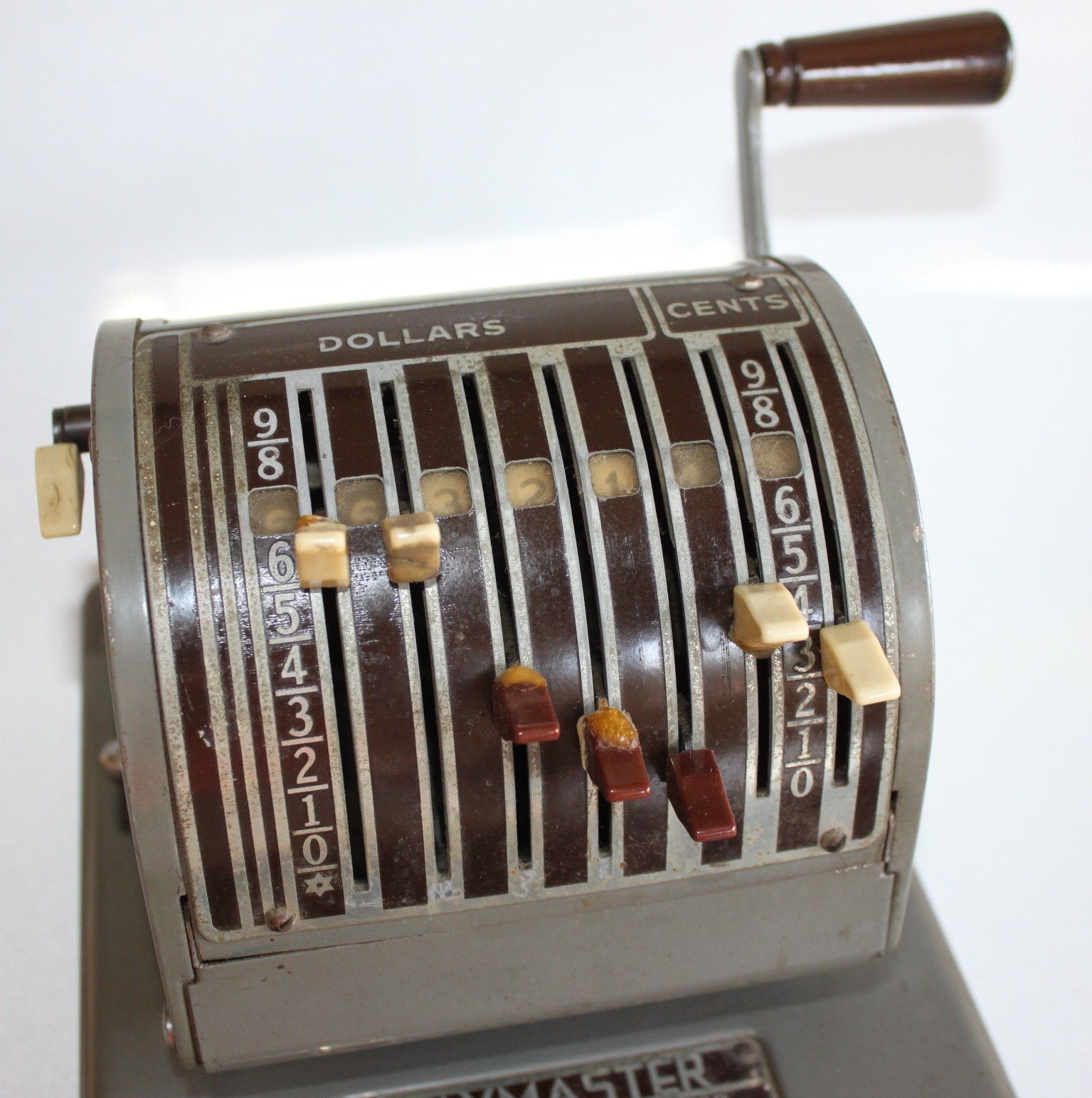 Vtg Paymaster Checkwriter Protector Series 400 Working Retro Office MCM Desk