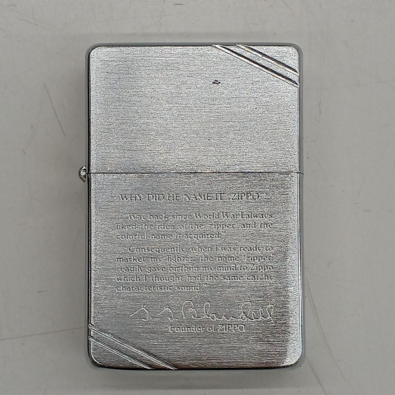 Zippo lighter ZIPPO Model Made in 1986 ZIPPO