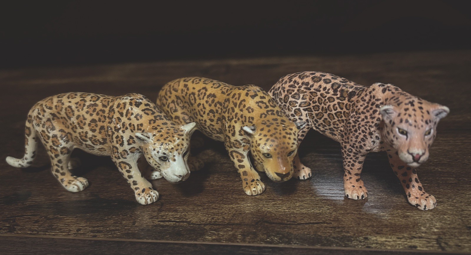 Schleich Wild Life Figurines Three Jaguar Lot