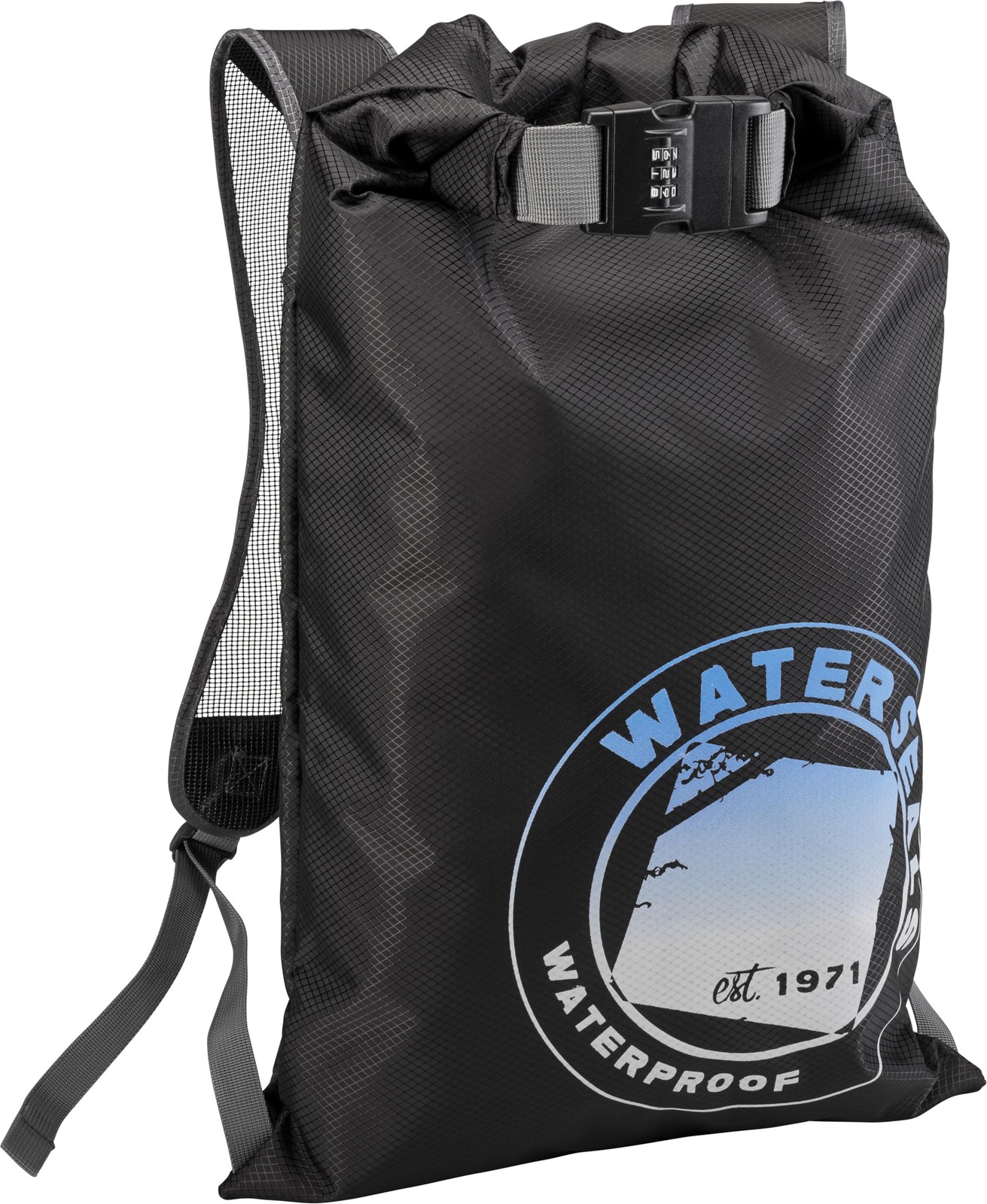 WaterSeals Locking Backpack + Waterproof Bag for Women & Men with Ripstop Mat...
