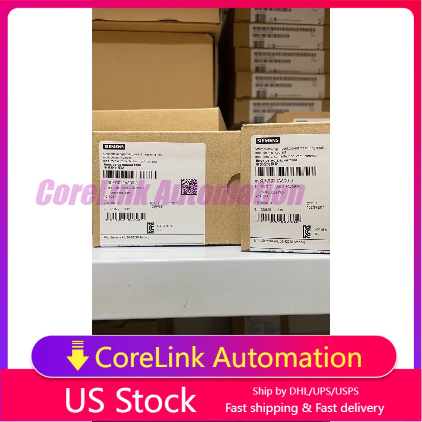 SIEMENS Current calibration module 3UF7101-1AA00-0