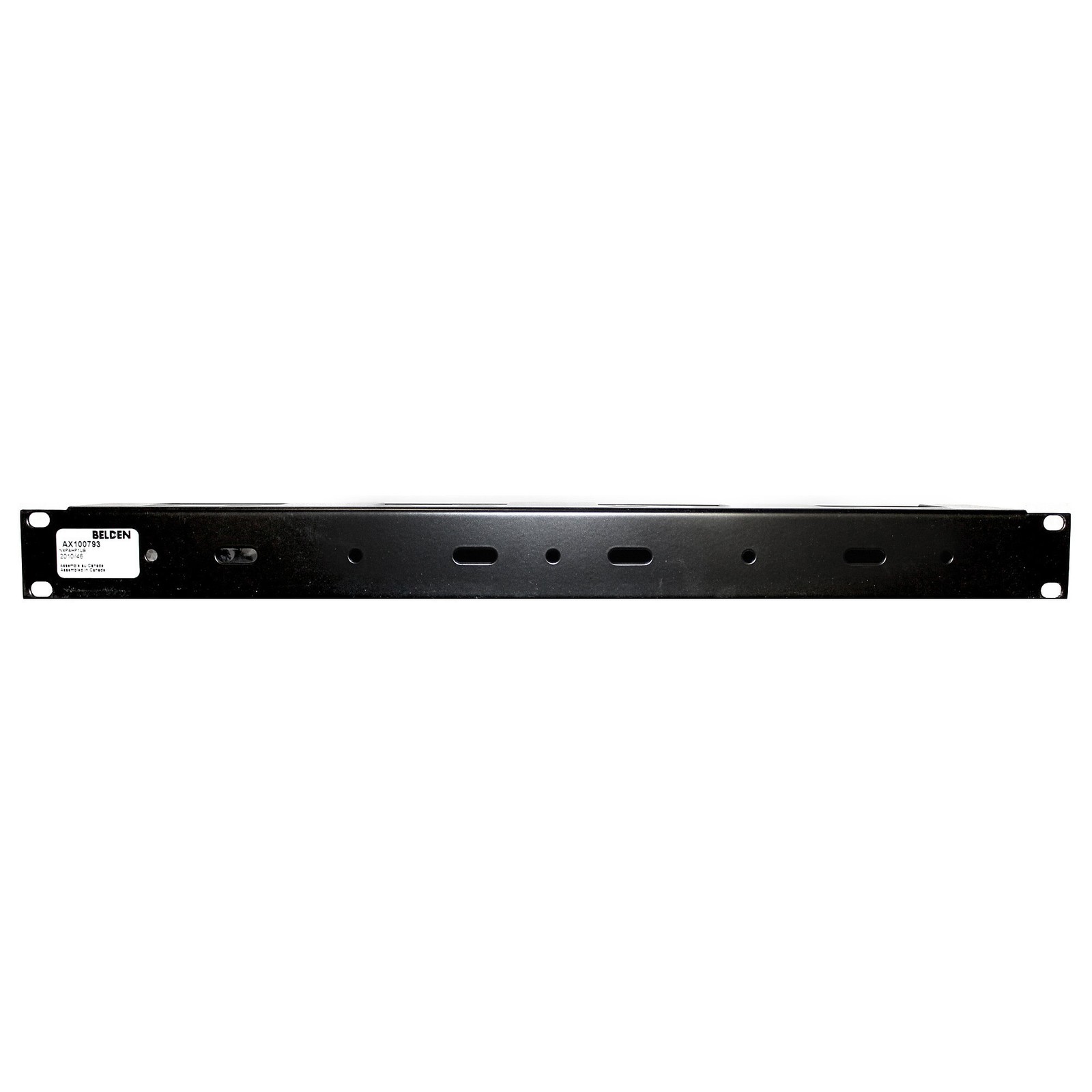 BELDEN AX100793 PATCH CABLE CORD MANAGEMENT PANEL, 1U, BLACK