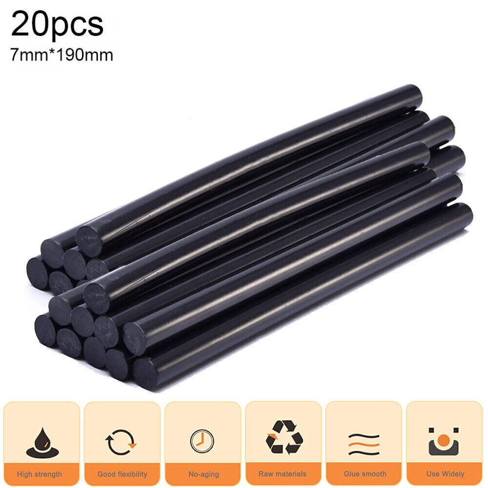 20X Hot Melt Glue Sticks Car Body Dent Repair Paintless Dent Puller Swavtckpiasu