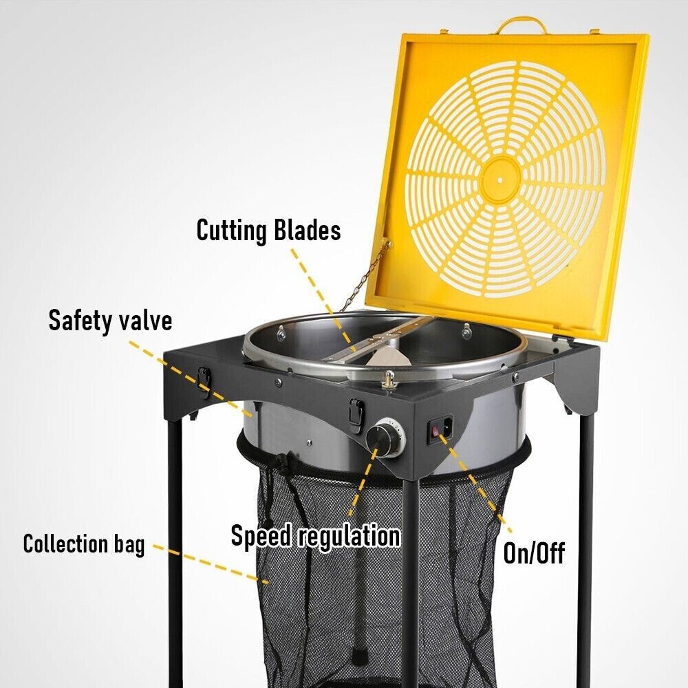 Electric Bud Leaf Trimmer 18" Adjustable 3 Speed Wet & Dry Trimming Machine