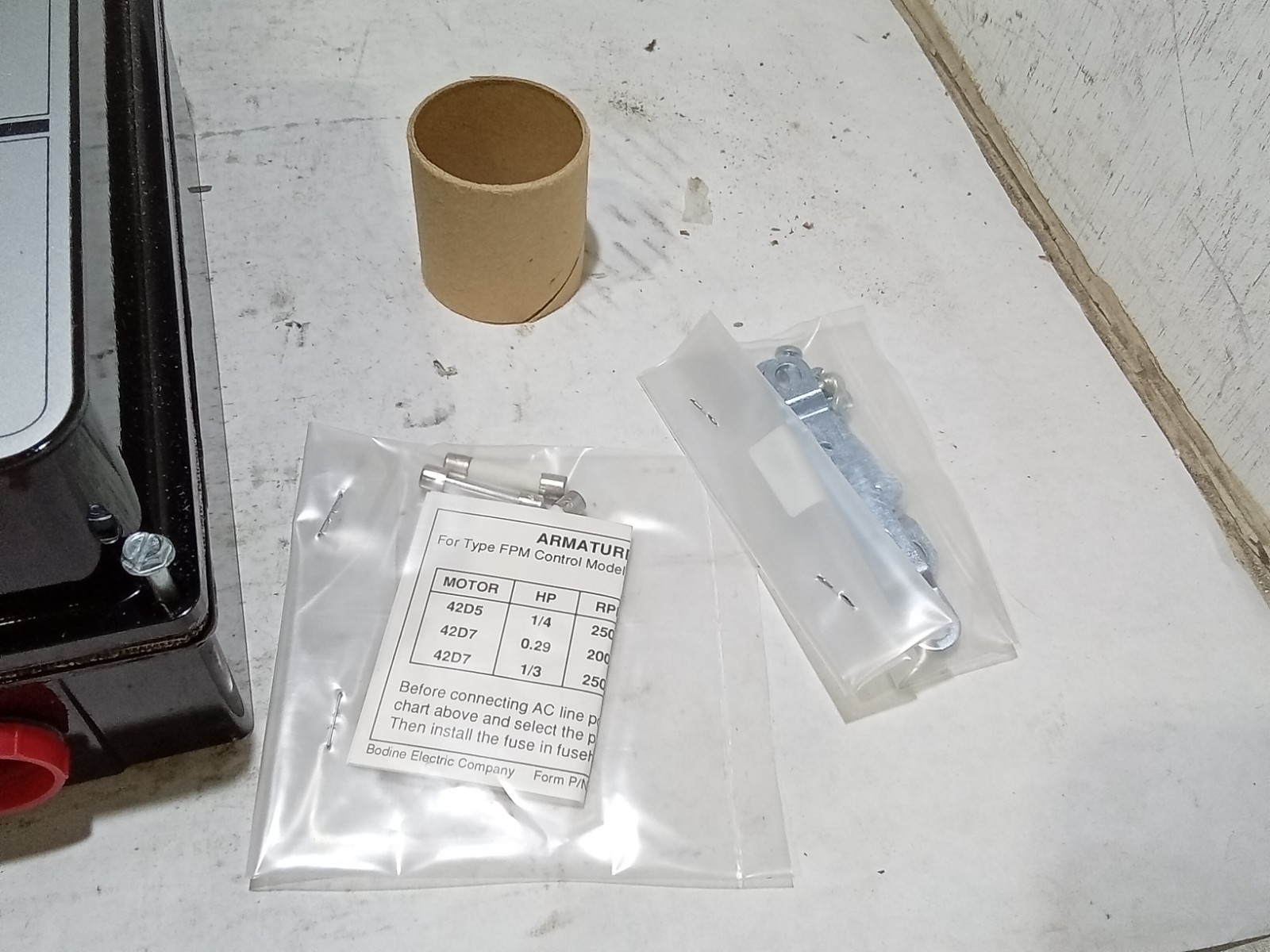 Bodine Electric 817 DC Motor Speed Control (J10B)