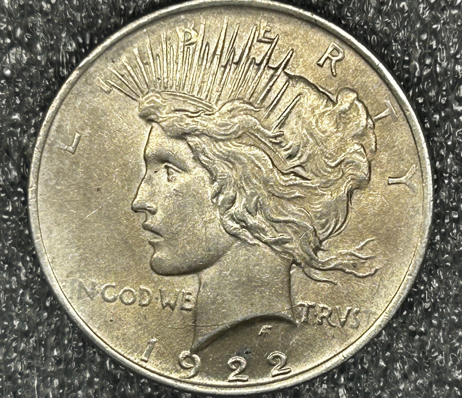 1922 US Silver Peace Dollar $1 -