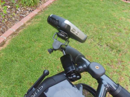 Golf Cart Mount 4 Golf Buddy Stop using the Cup Holder