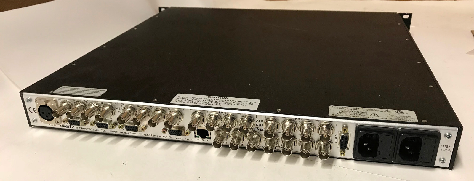 Evertz HD Master Switcher, HD9625SW