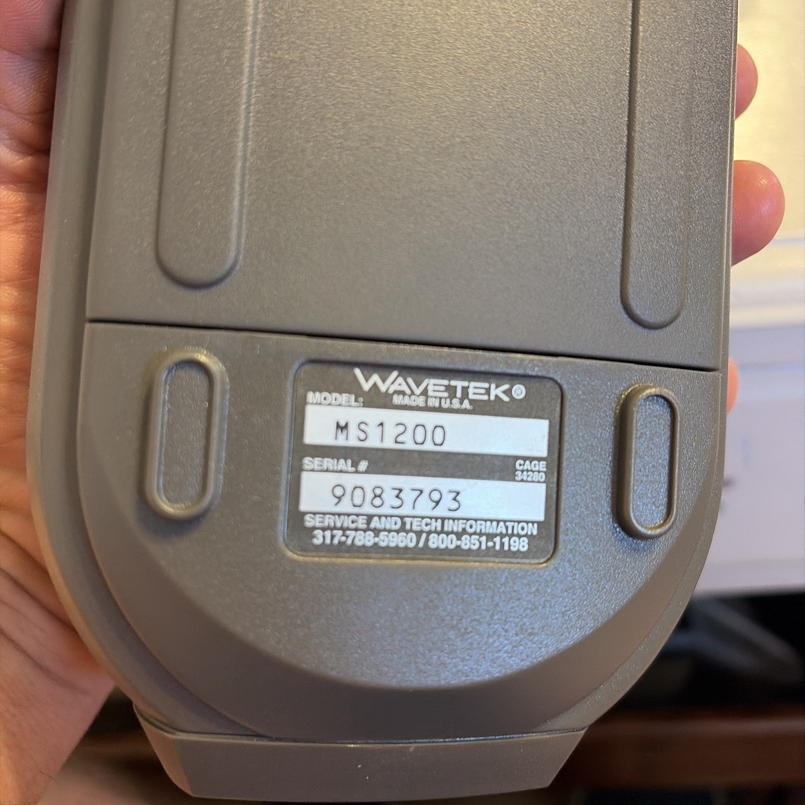 Wavetek - Micro Stealth MS1200 Cable TV Signal Level Meter - Battery Dead