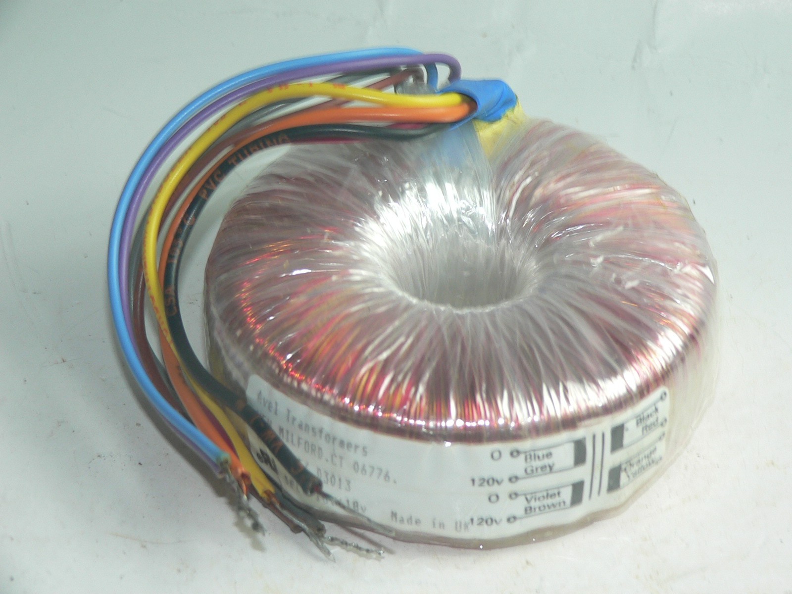 1  Avel D3013 Toroidal Power Transformer--Tests good