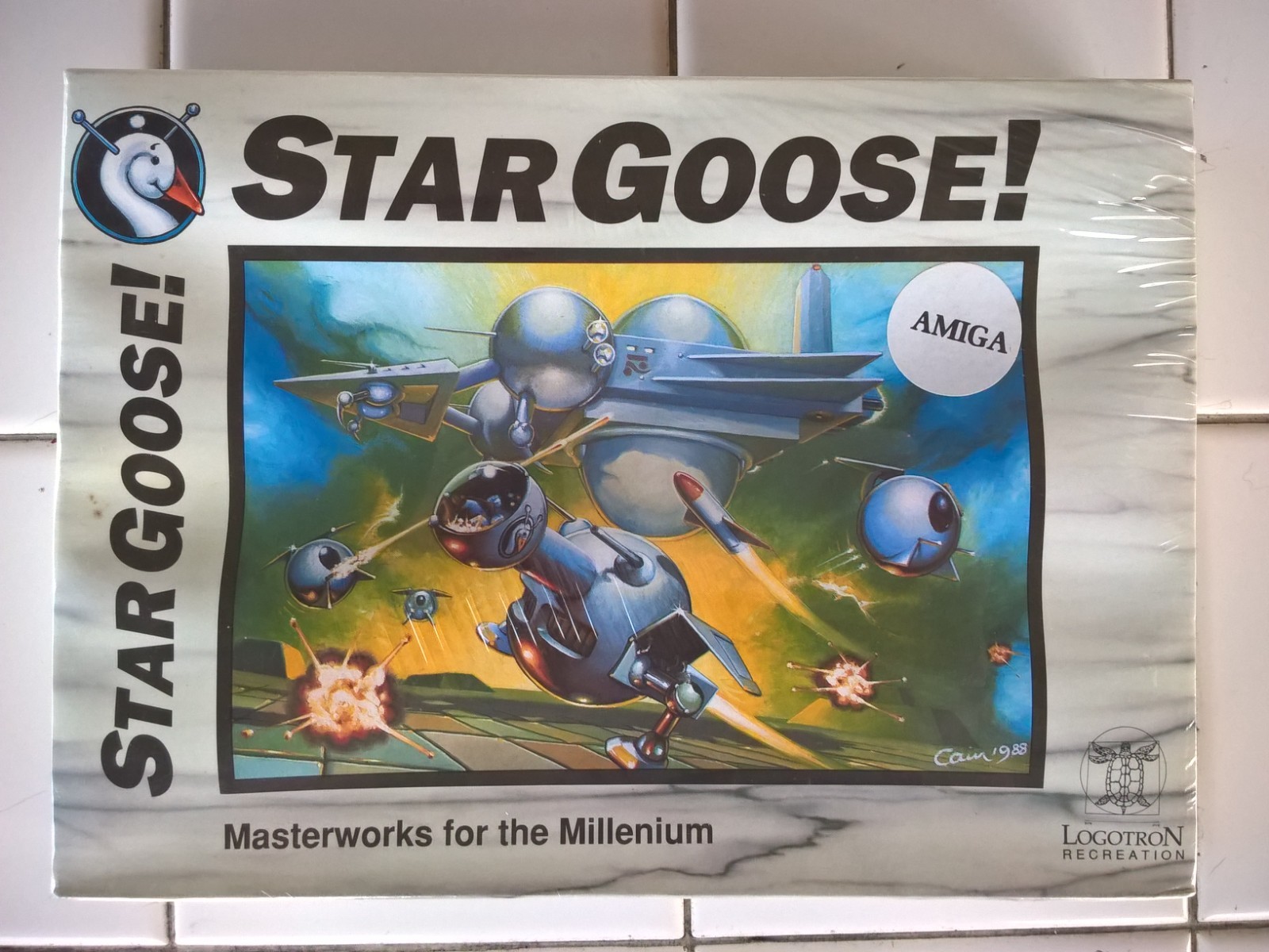 StarGoose For Commodore Amiga, NEW FACTORY SEALED, Logotron