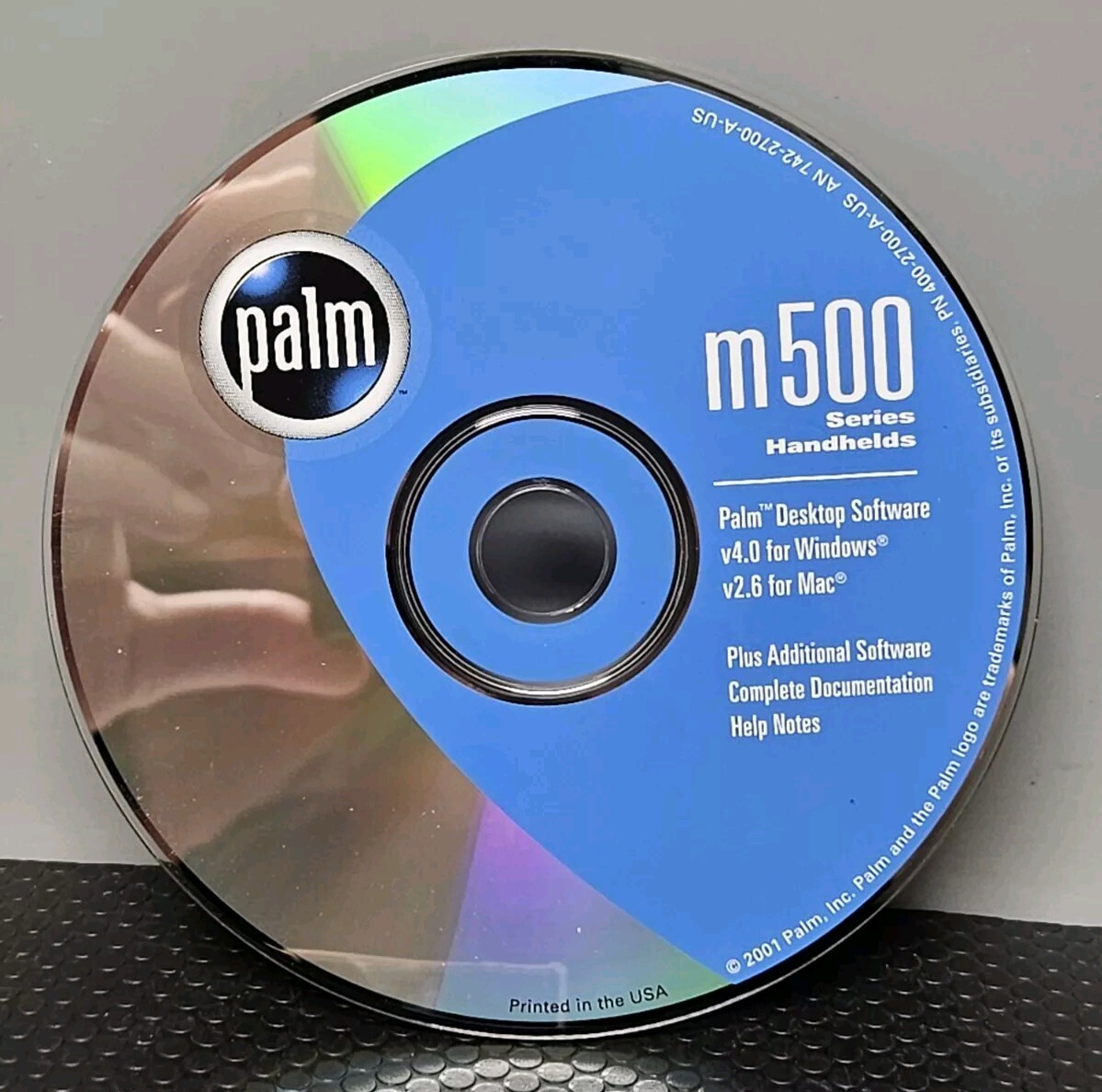 Vintage Rare Palm Desktop Software CD-ROM M500 Series Handheld