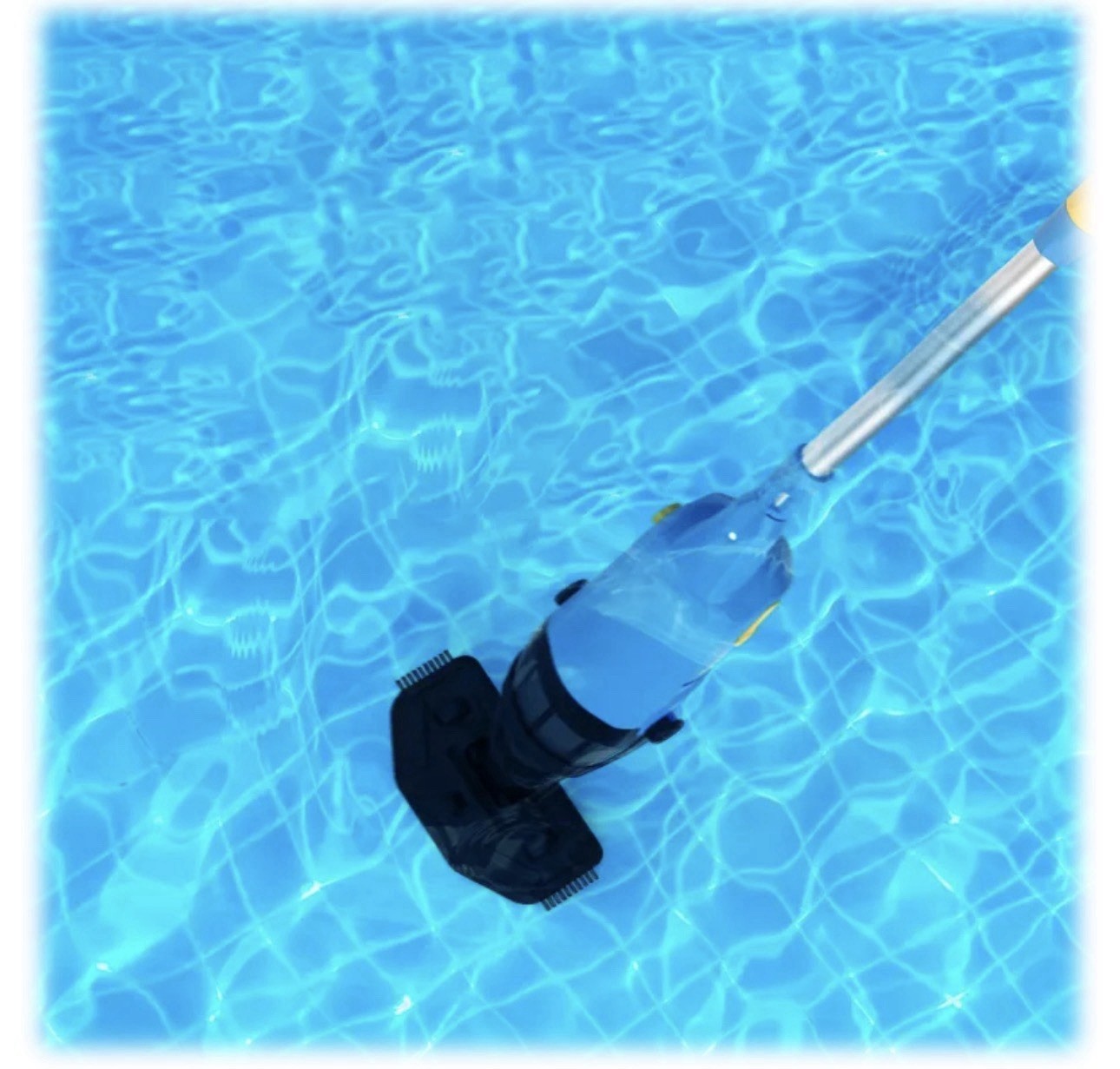 Handheld Pool Vacuum 6000mAh with 69" Extendable Pole