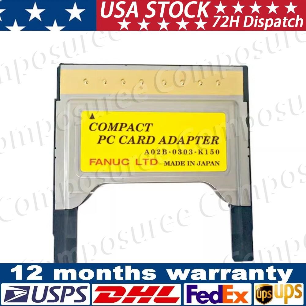 New CF Card Slot FANUC A02B-0303-K150 Pcmcia Card Compact PC Card Adapter