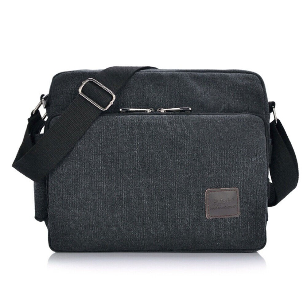 Vintage Men's Canvas Messenger Shoulder Bag Crossbody School Book Bags Satchel