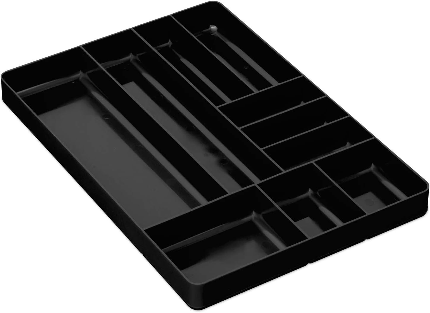 Ernst 10-Compartment Heavy-Duty Tool Organizer - Stackable & Low-Profile Design