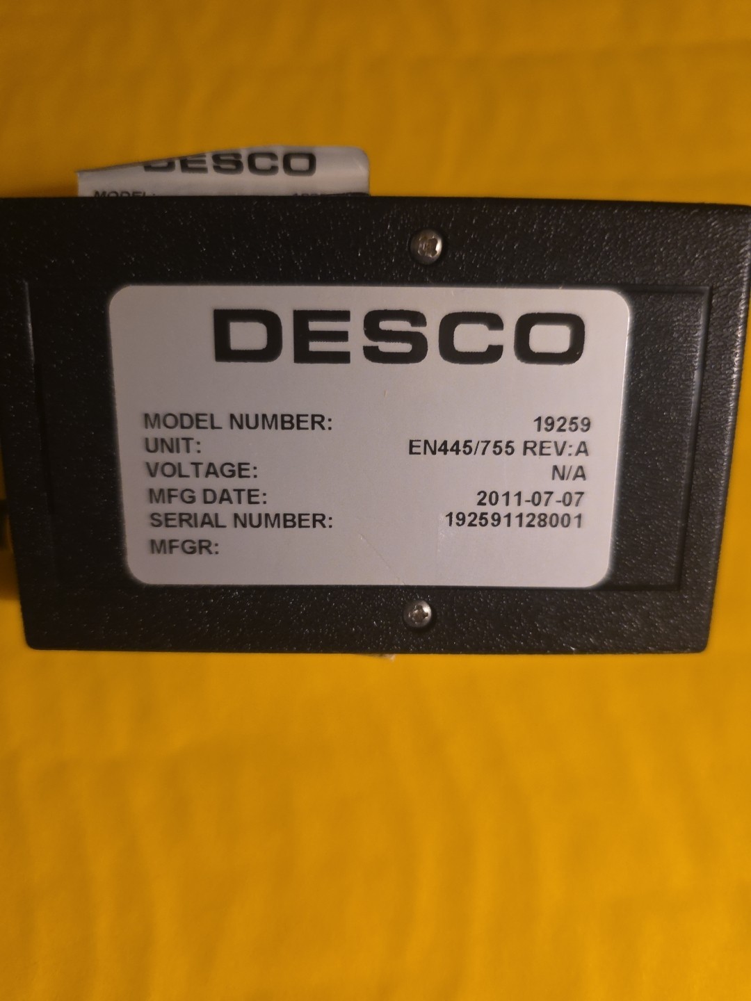 Desco 19259 Limit Comparator