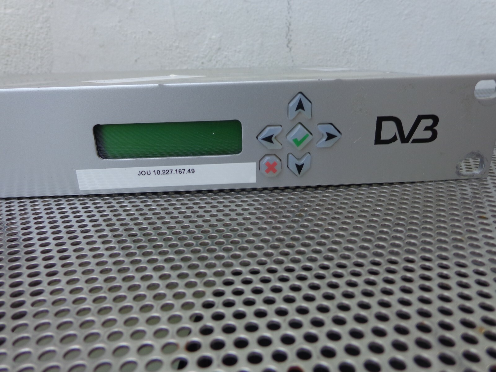 International Datacasting SR2000pro SuperFlex DVB Satellite Audio Appliance