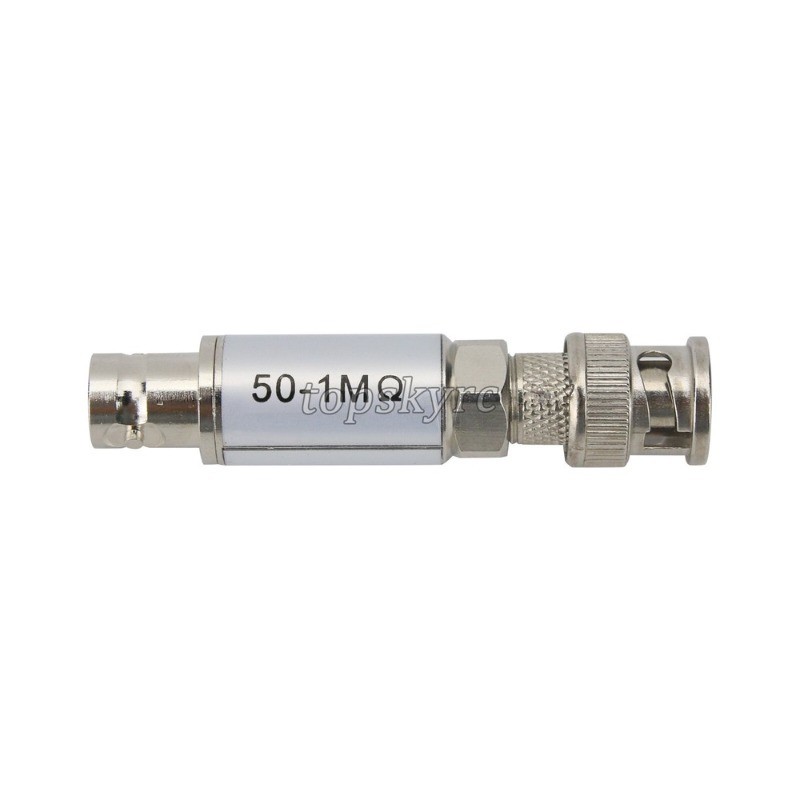 Oscilloscope Impedance Matching 50-1Mohm 0-2G with BNC Male to Female Connector