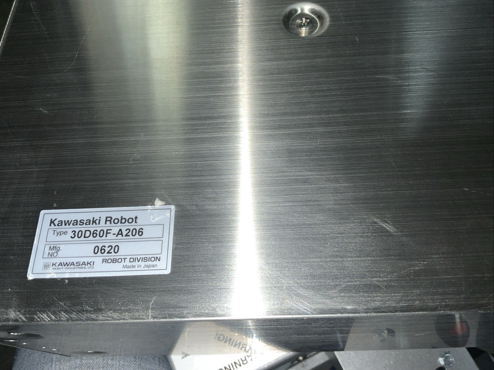 Kawasaki Robot, Model 30D60F-A206 Robot Controller