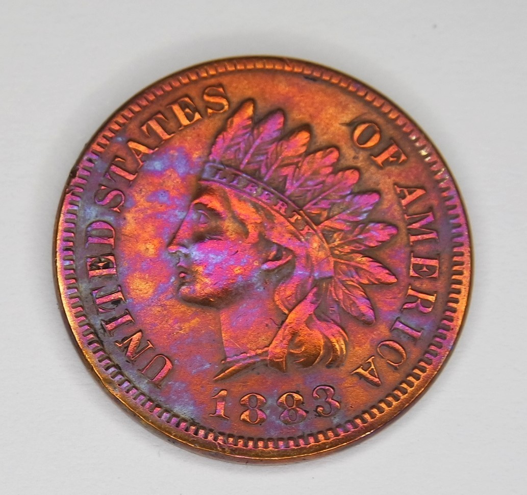 1883 Indian Head Penny  1C***FULL LIBERTY ***BEAUTIFUL OLD COIN**